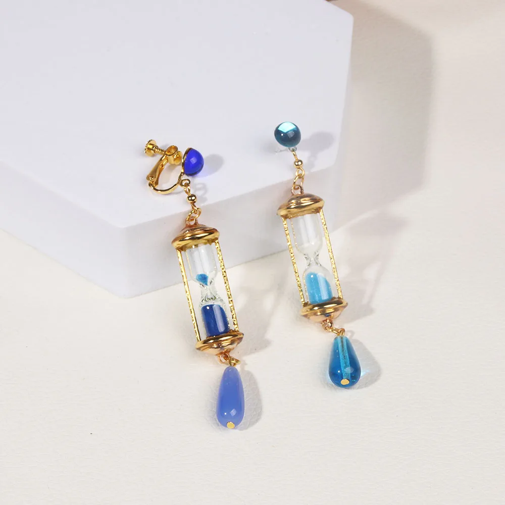 Серьги-клипсы для косплея аниме искусственное изучение ванитас ювелирные