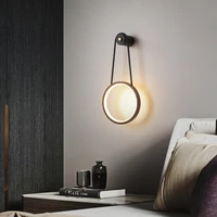 simple modern wall lamp sconce nordic indoor night lights personality iron wall lamp porch loft lampe murale room decor dm50wl