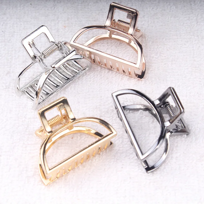 1 шт. аксессуары для волос женщин металлические современные стильные заколки