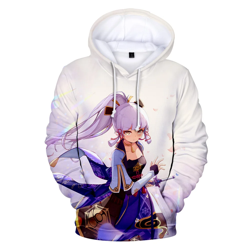 

Novelty Funny Genshin Impact Kamisato Ayaka 3D printed Hoodies Sweatshirts Men/Women Youthful Sweatshirt Adult/Child Pullovers