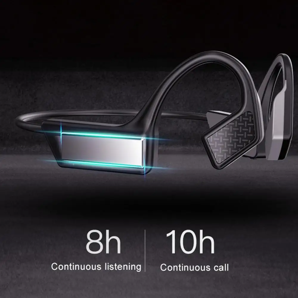 Bone Conduction Earphone Bluetooth 5.0 Earbuds Wireless Headsets TWS Sports Handsfree Waterproof Headphones Not In-ear Headphone enlarge