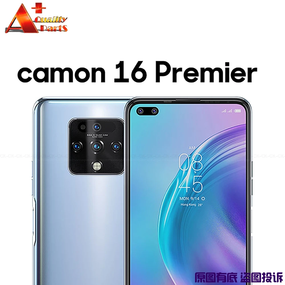 50 шт. для Tecno Camon 16 16S Pro Premier оригинальная задняя камера замена стеклянной крышки
