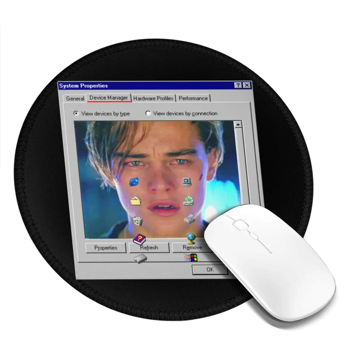 

Коврик для мыши с подлокотником Леонардо ДиКаприо, резиновый простой коврик для мыши с принтом Лео