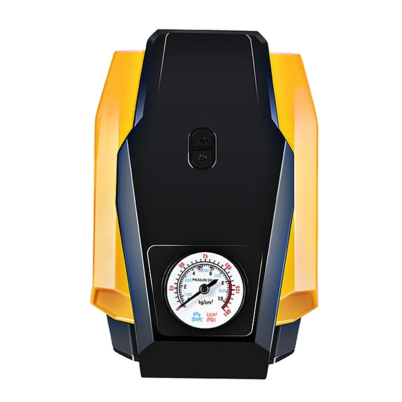 

Portable Air Compressor Tire Inflator -Car Tire Pump with Digital Pressure Gauge (150Psi ) Bright Emergency Flashlight