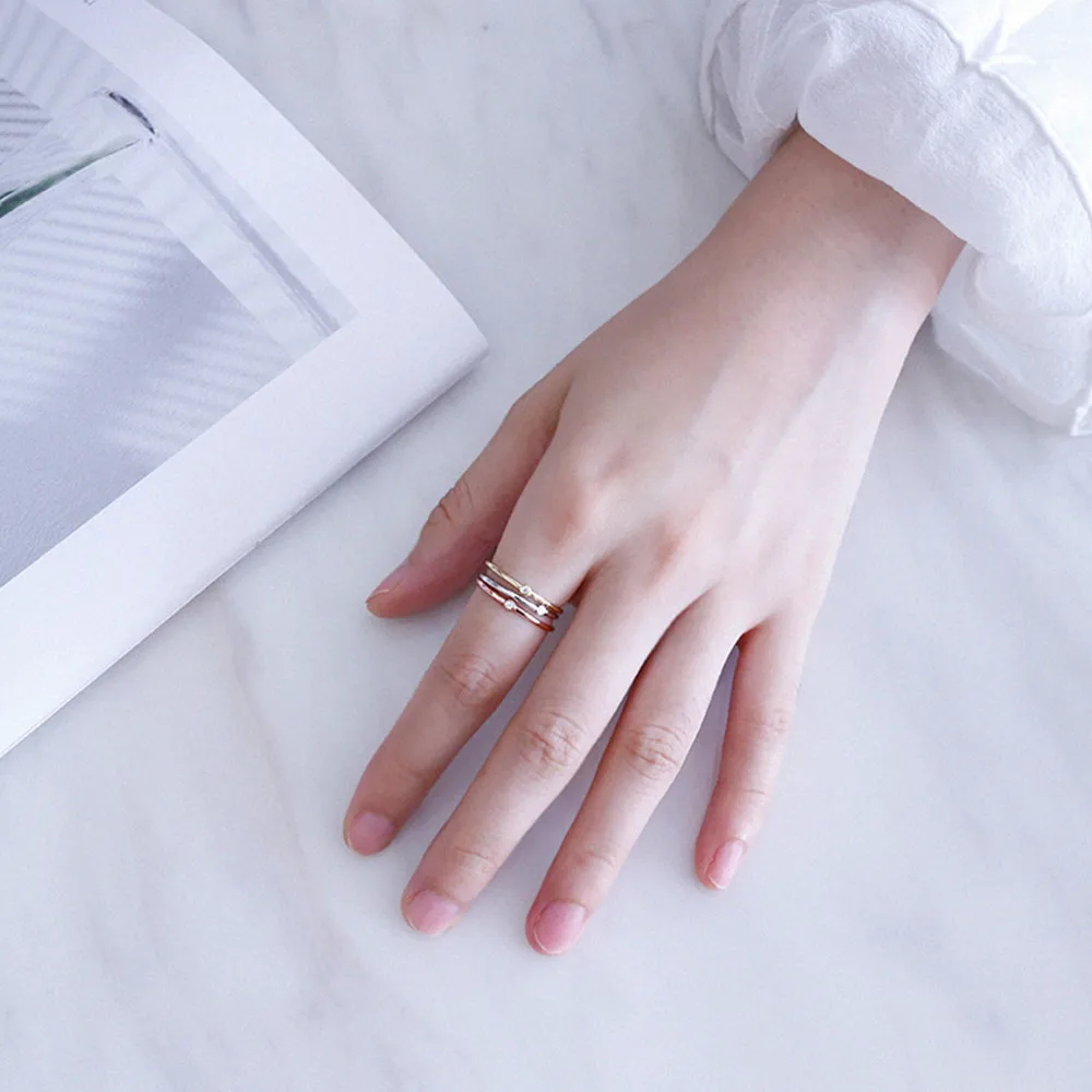 Кольцо из стерлингового серебра 925 пробы Винтажное кольцо индивидуальное модное