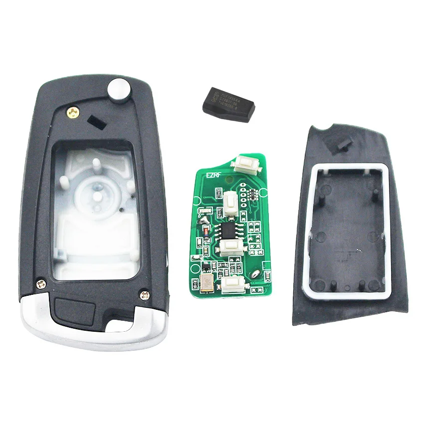 5 шт./лот EWS модифицированный флип-пульт дистанционного ключа Fob 4 кнопки 315 МГц/433