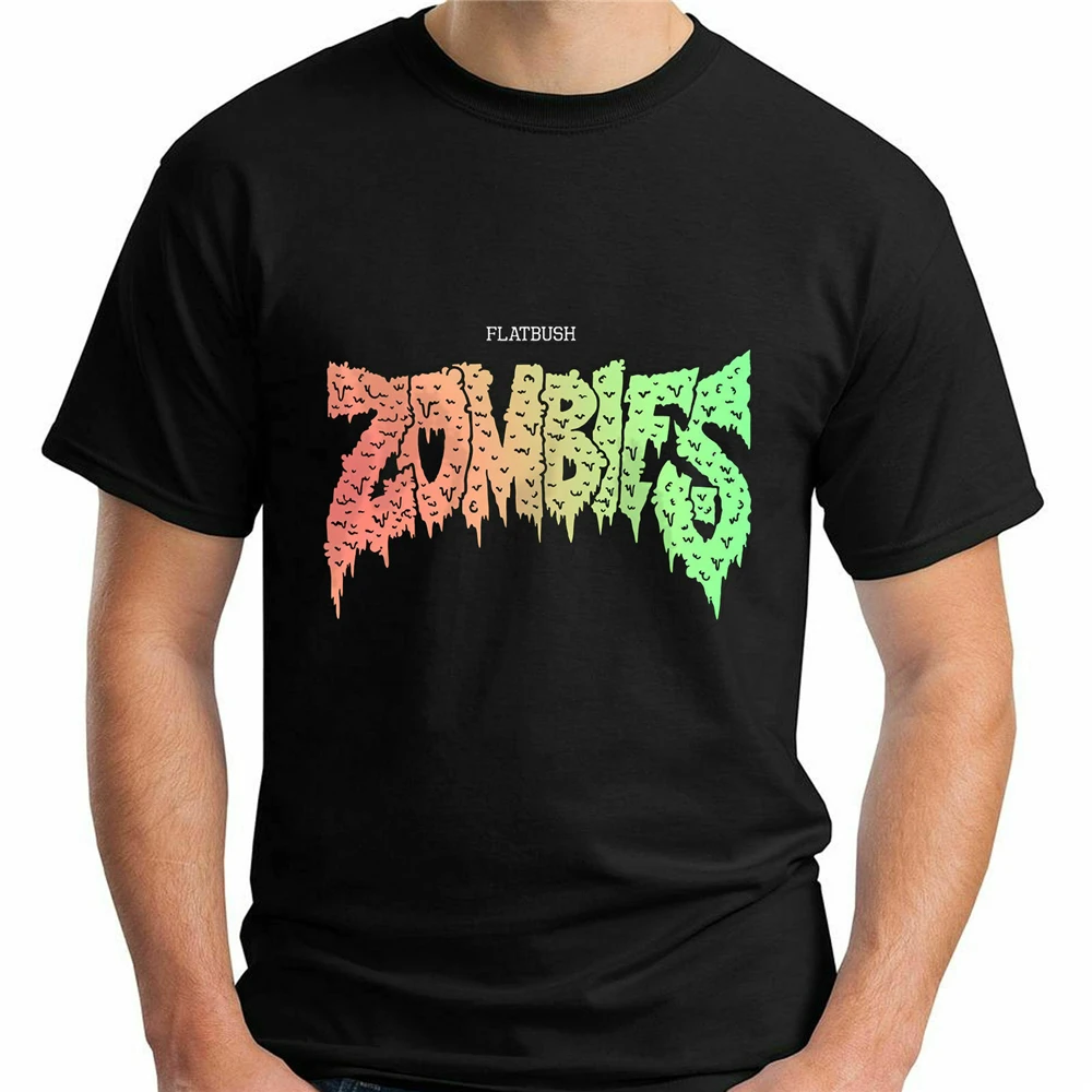 Новая футболка Flatbush Zombies Rapper в стиле хип хоп с коротким рукавом Черная Мужская