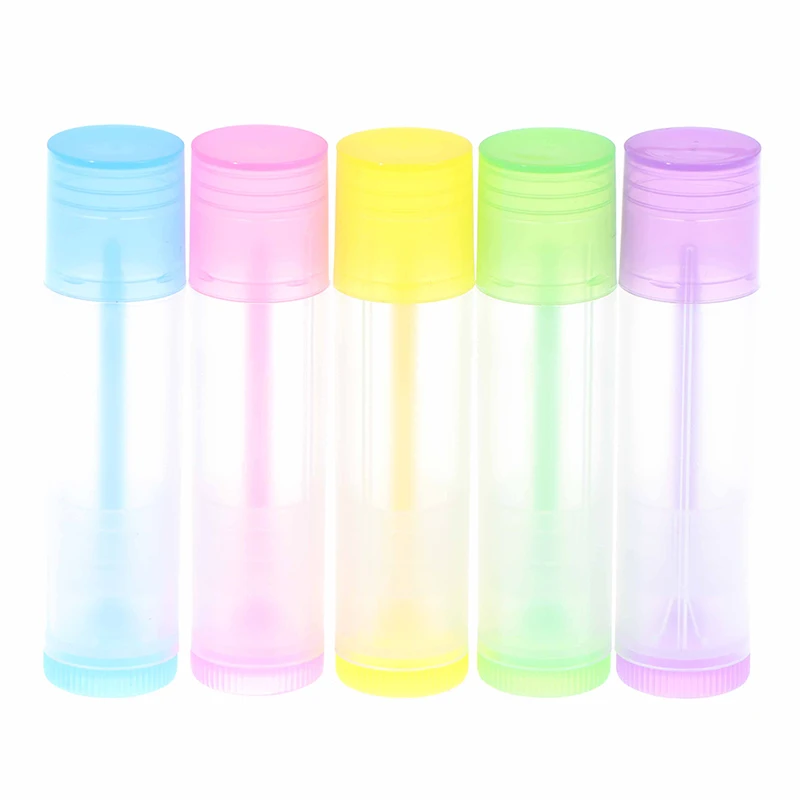 

5Pcs 5ml Empty Lip Gloss Tubes Lipstick Cosmetic Containers Travel Makeup Tools