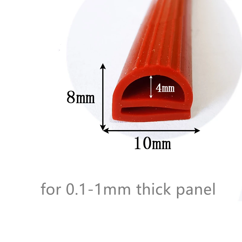 Герметизирующая лента для дверей духовки термостойкая 5 м красная | Обустройство