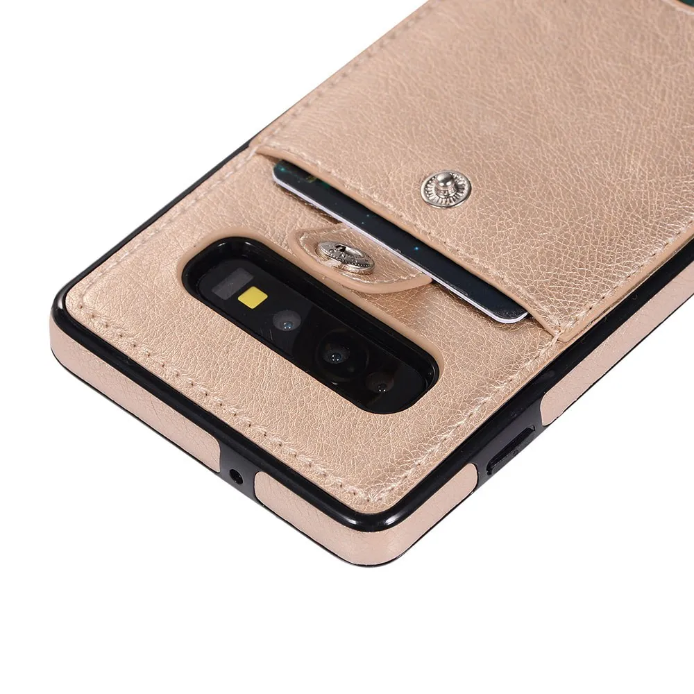 Чехол KISSCASE для Samsung Note8 Note 9 кожаный чехол-бумажник S10 Plus S9 S8 держатель ремня сумка
