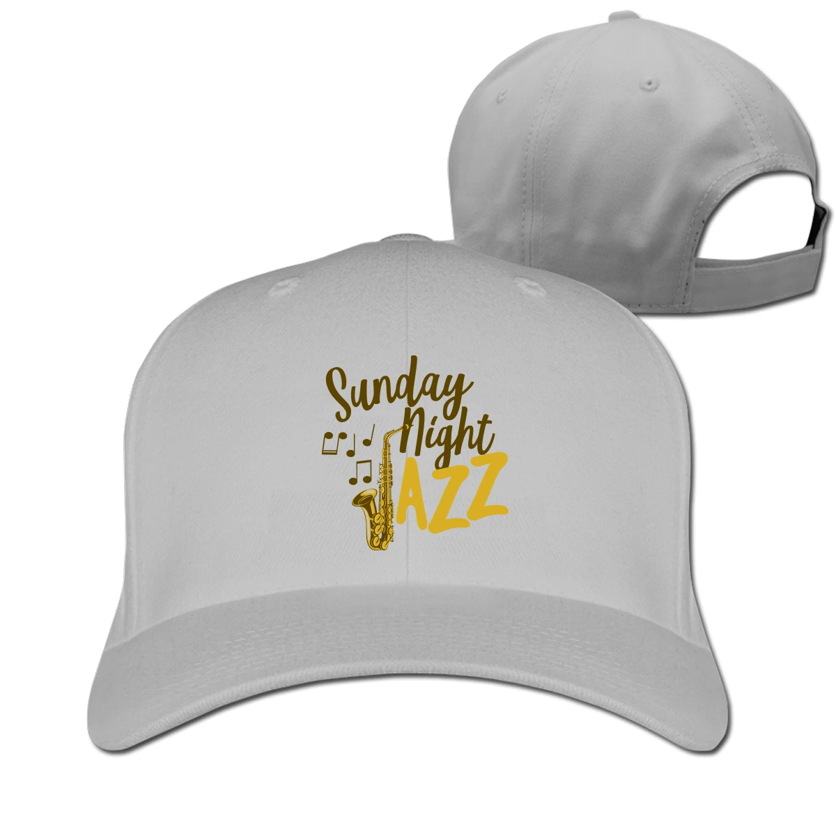 

Jazz Saxophone men womens Fashionable breathable Baseball Cap