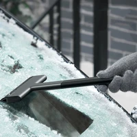 car ice scraper windshield ice breaker quick clean glass brush snow remover tpu tool auto window winter snow brush shovel