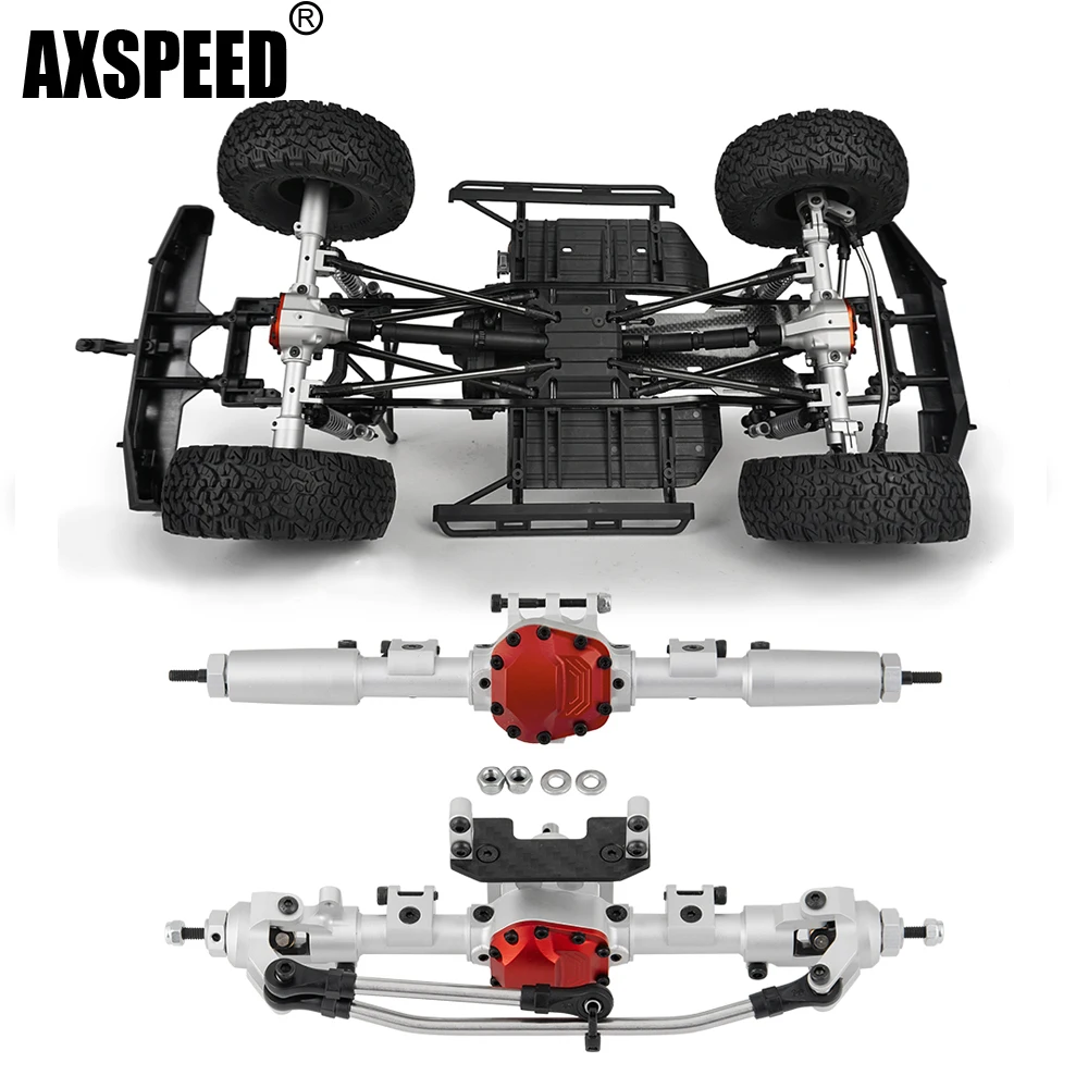 AXSPEED полный комплект передних и задних прямых осей из сплава для
