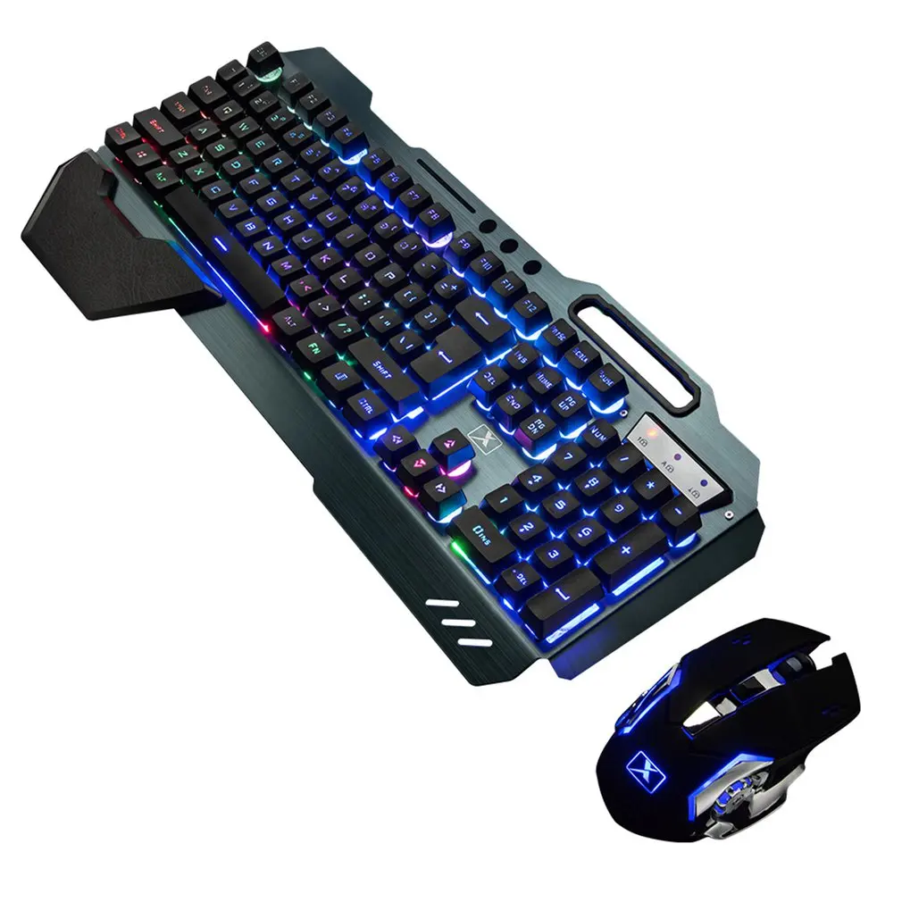 K680 Gaming keyboard И Мышь Беспроводной клавиатура и комплект светодиодный