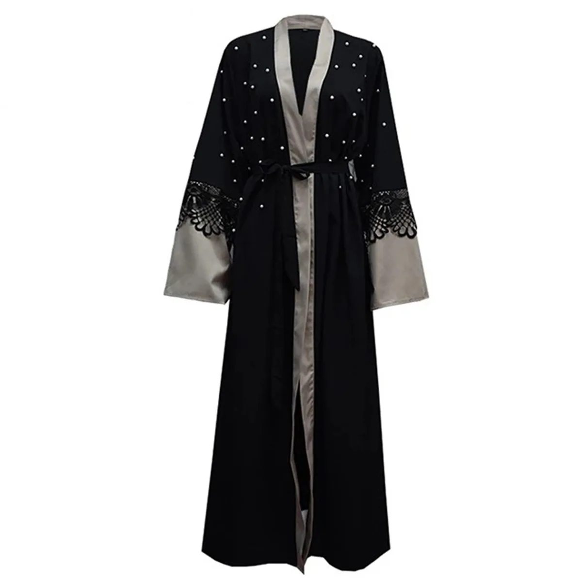 

Muslim Abaya Dress Women Moroccan Kaftan Vintage Hijab Maxi Vestidos Islamic Clothing Musulman Ensembles Robe Djellaba Jubah