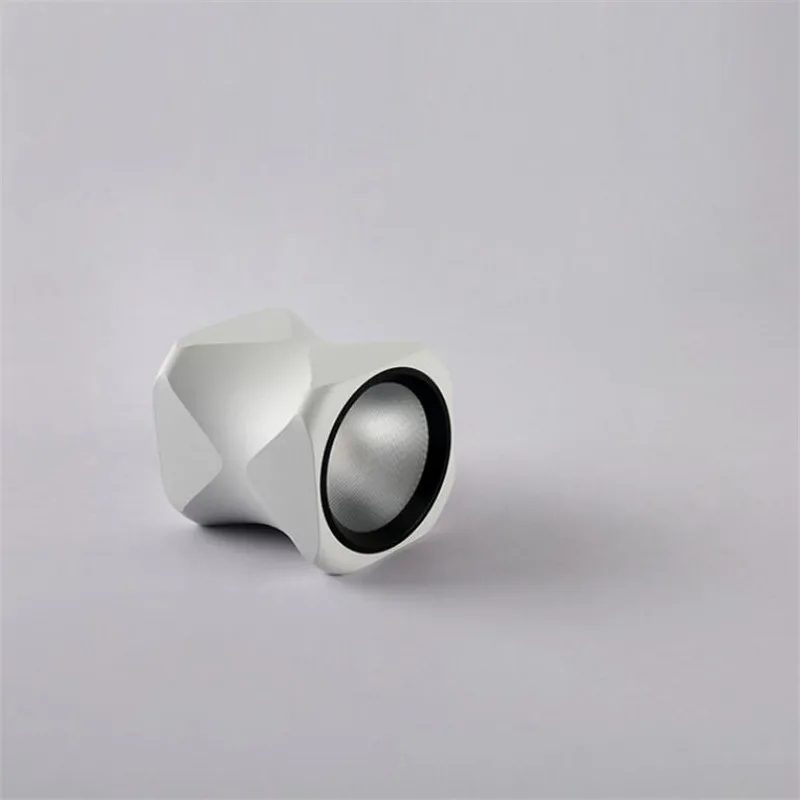 Новый модный скандинавский Черный Белый настенный потолочный светильник COB