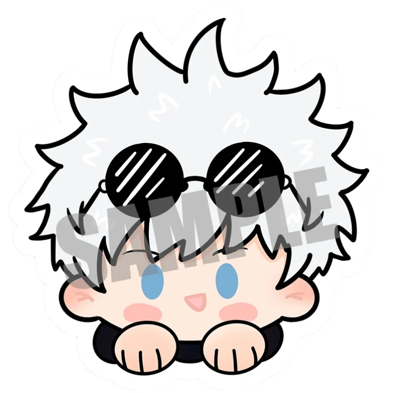 

Anime Jujutsu Kaisen Fushiguro Megumi Gojo Satoru Cosplay PP Clip Stationery Creative Cute Japanese File Small clip Gifts Prop
