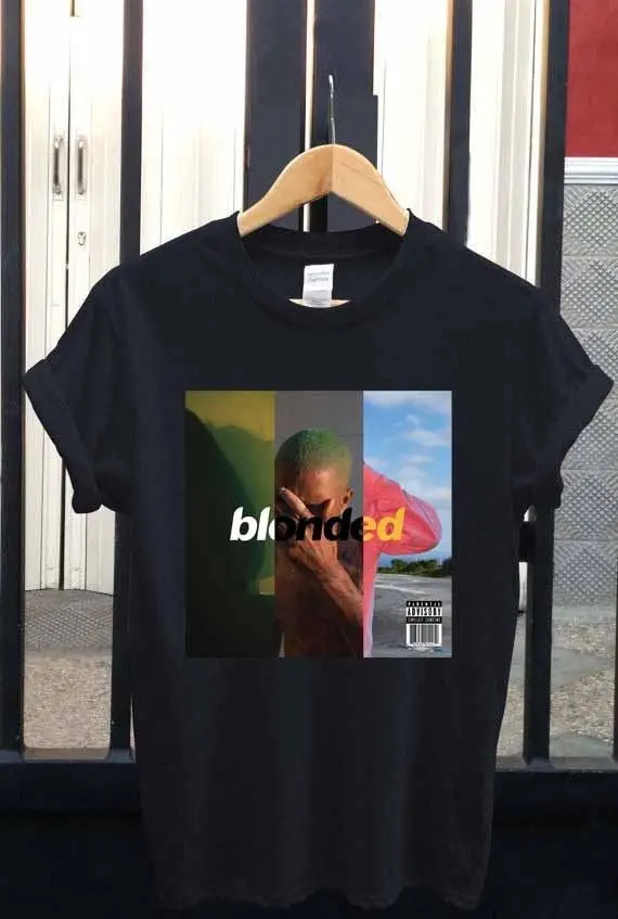 Blonded Frank Ocean рубашка бесконечный мир музыкальный Тур 2017 черная футболка забавные
