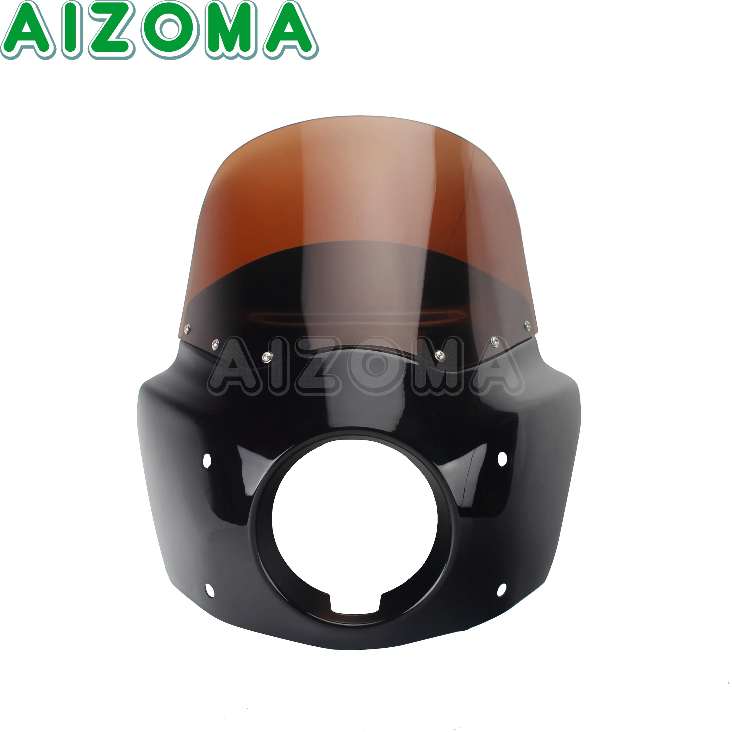 11" 15" Защитный экран для фары мотоцикла для Harley Dyna Wide Glide EFI FXDWGI FXDWG, прозрачный.