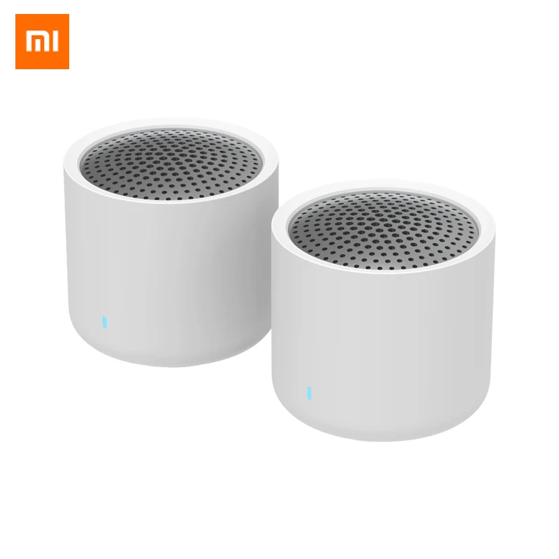 Xiaomi Портативный TWS Bluetooth 5,0 динамик 2 шт. мини 2,0 настоящий беспроводной стерео Бас Сабвуфер с HD микрофоном динамик Набор