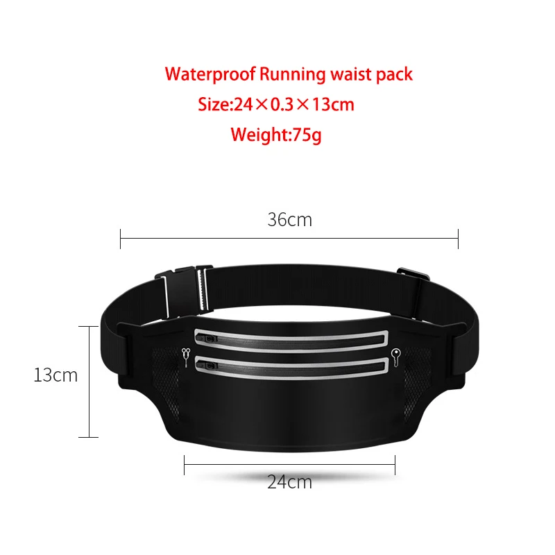 Waterproof Waist Packs Casual Man Nylon Women Wallet Passport Money Chest Fanny Pack Unisex Travel For Mobile Phone Bag LBZ-052 | Багаж и