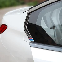 car rear window carbon fiber protection strip exterior modification decoration sticker for bmw 3 series g20 g28 320 325 330i
