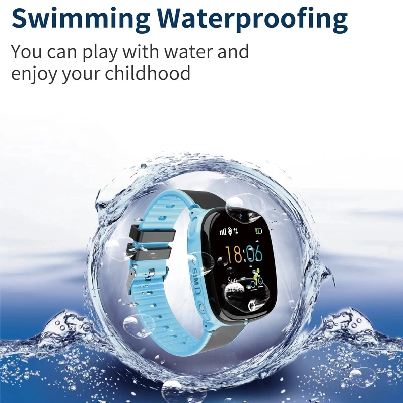 sk07 hw11 smart watch kids gps for kids with sim card photo waterproof ip67 kids gift for ios android sos phone free global shipping