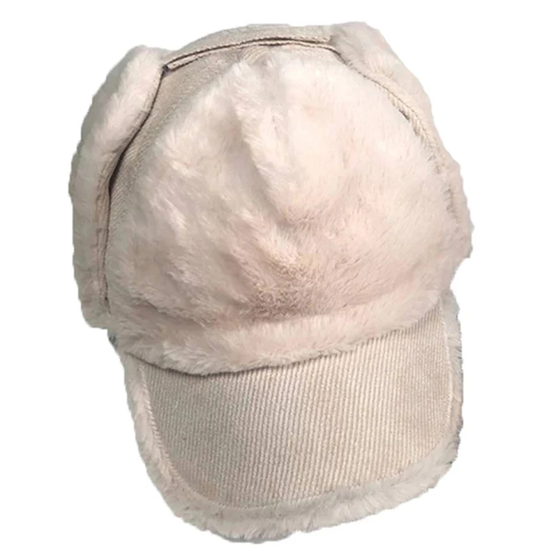 

Корейский вариант осени и зимы дикая теплая плюшевая шапка Lei Feng Лыжная Летающая Кепка защита ушей бейсболка для мужчин и женщин ha