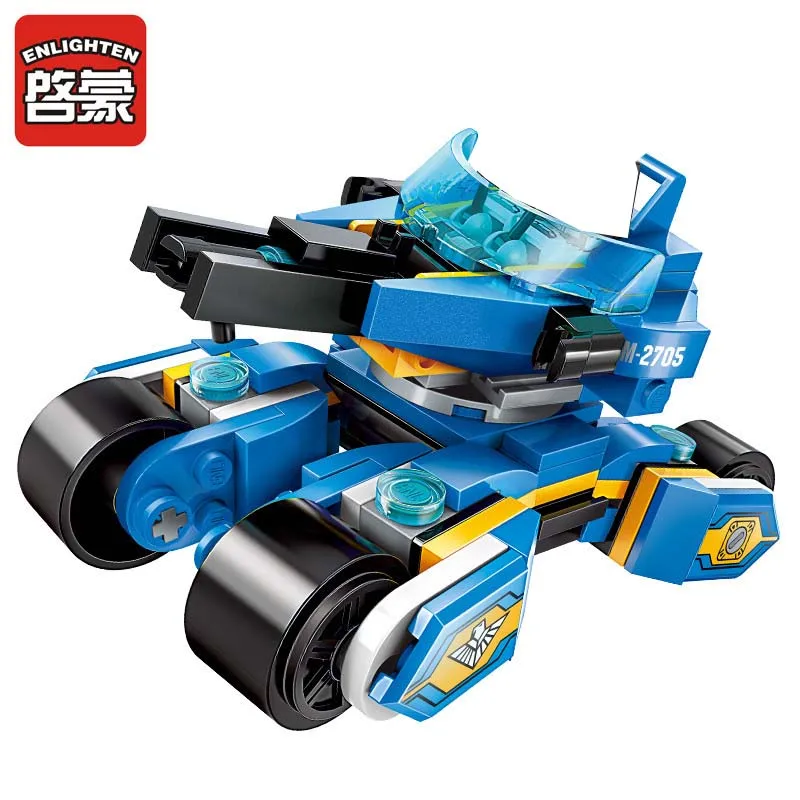 Развивающий строительный блок высокотехнологичная эпоха сияющая колесница 2