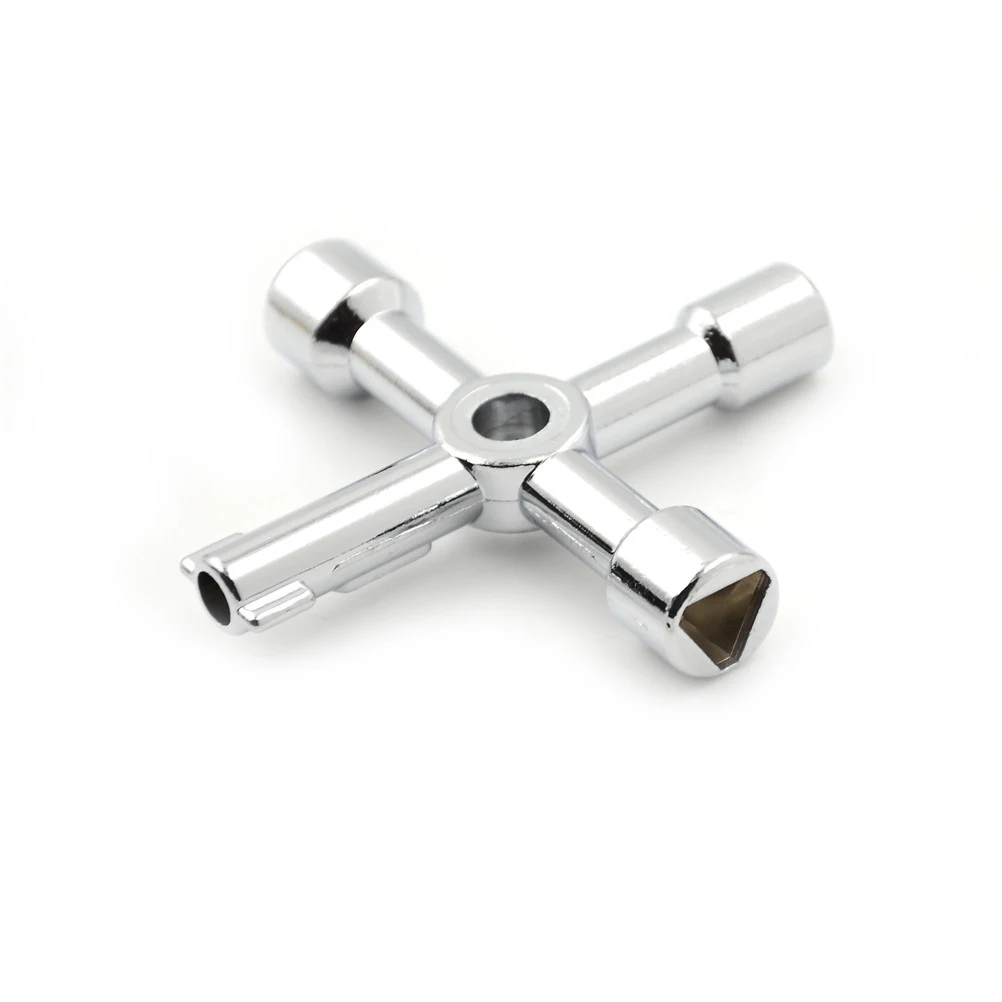 Универсальный крестообразный ключ 4-ходовой из сплава для электрического шкафа