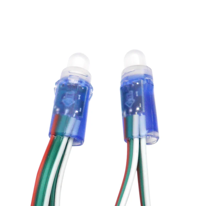 DC5V 500 шт 12 мм полноцветный WS2811 RGB пиксельный светодиодный модуль светильник