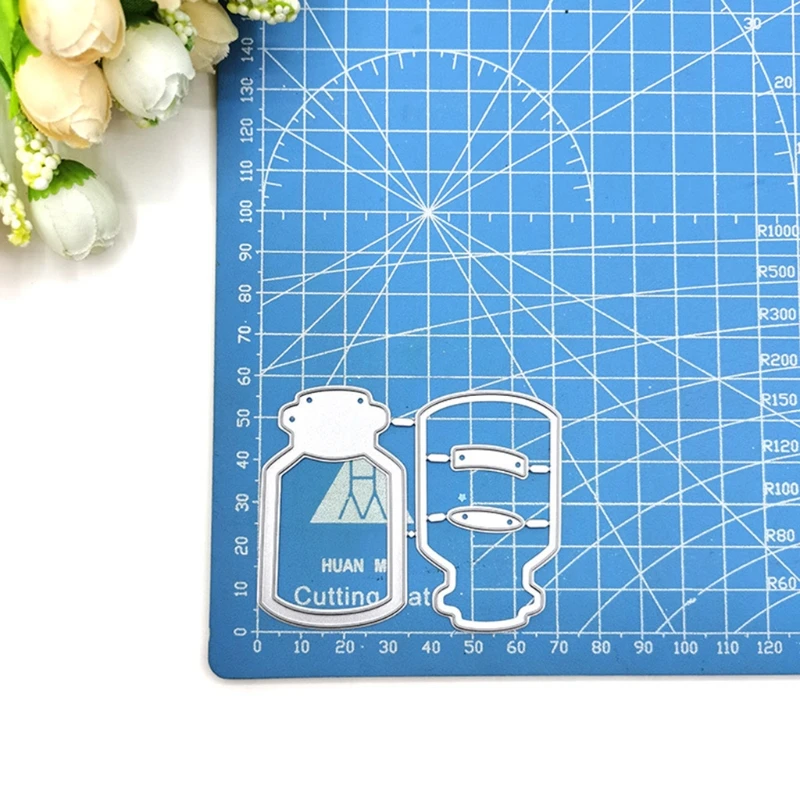 

Wishing Bottle Metal Cutting Dies Stencil Scrapbooking DIY Album Stamp Paper Card Embossing Decoration Craft