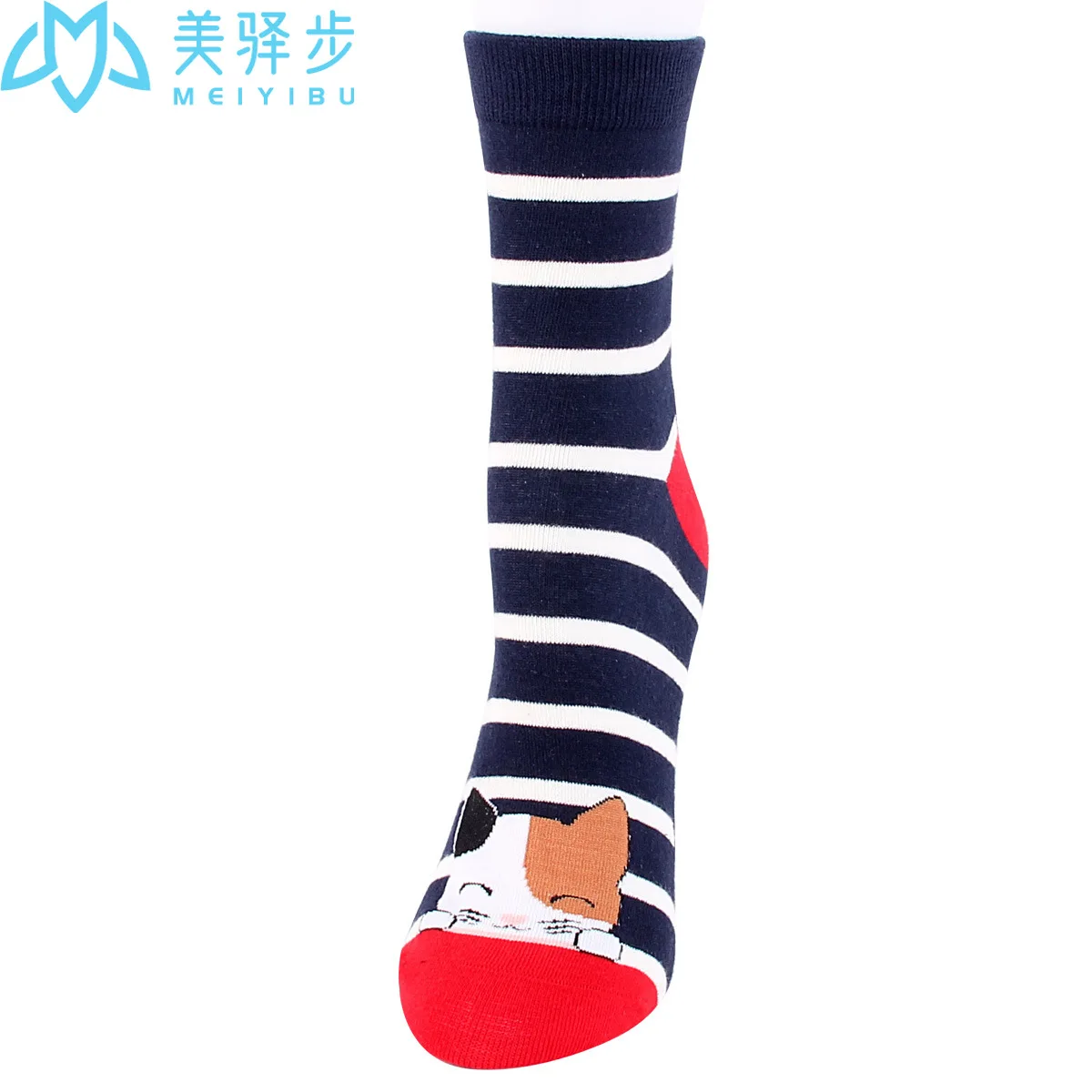 12 Pairs Per Set Women's Socks Cotton Socks Cute Cartoon Puppy Female Socks Female Manufacturers.
