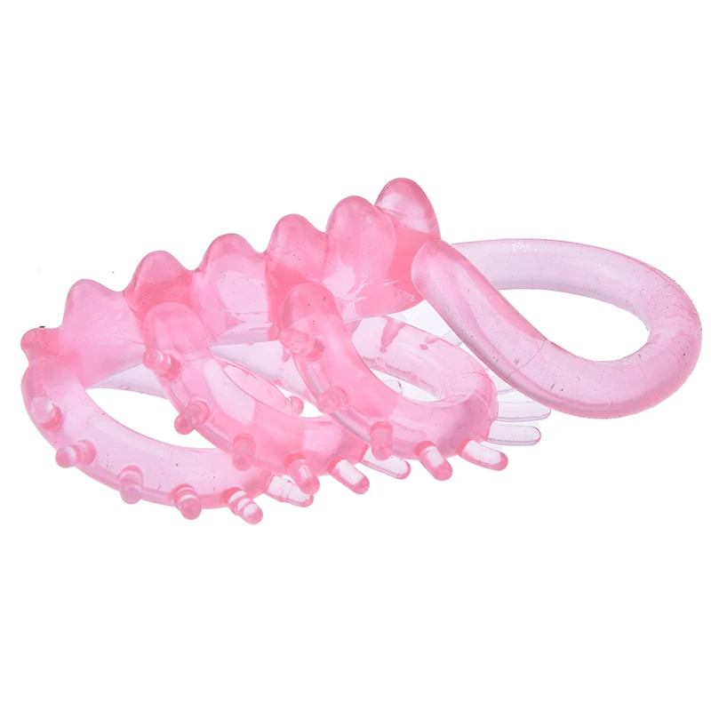 OPHAX силикон для здравоохранения мастер тройной щеколок петух кольцо Солнечный