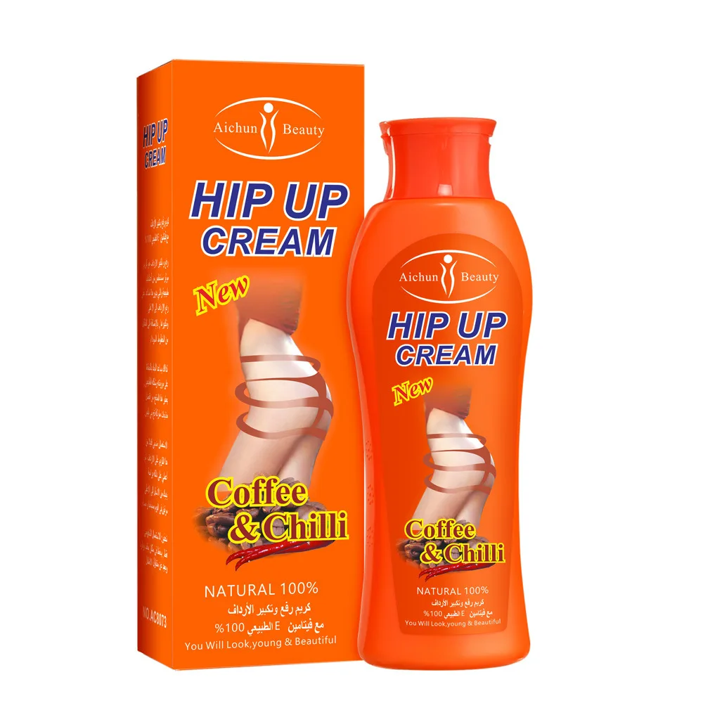 Крем для увеличения ягодиц Aichun 200 мл имбирный кофе Chilli Hip UP litti cream ang big ass крем