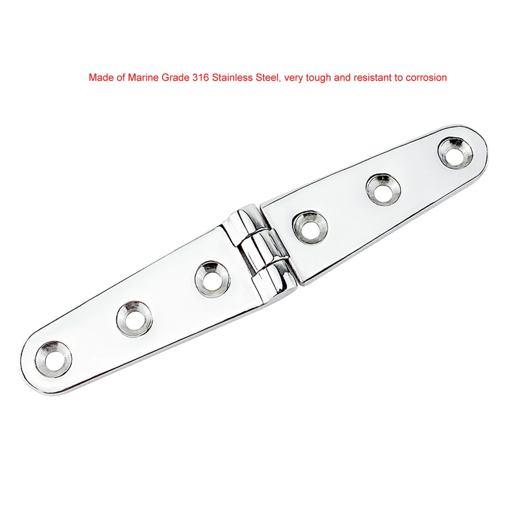 Шарнир для мебели из нержавеющей стали 28x153 мм | Спорт и развлечения