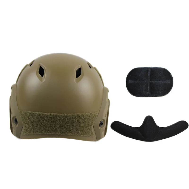 Тактический шлем страйкбол пейнтбол быстрый BJ мотоциклетный военное покрытие