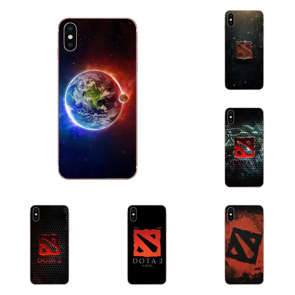 Силиконовые чехлы Dota для Samsung Galaxy Note 8 9 10 Pro S4 S5 S6 S7 S8 S9 S10 S11 S11E S20 Edge Plus Ultra|Бамперы| |