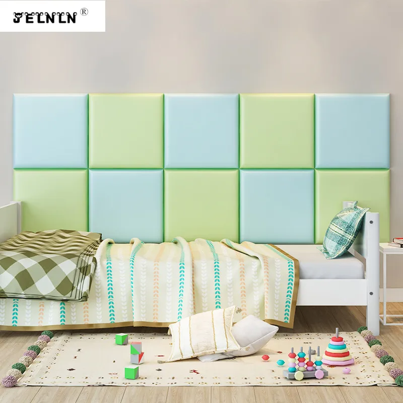Мягкая упаковка для детской комнаты с защитой от столкновений фоновая стена