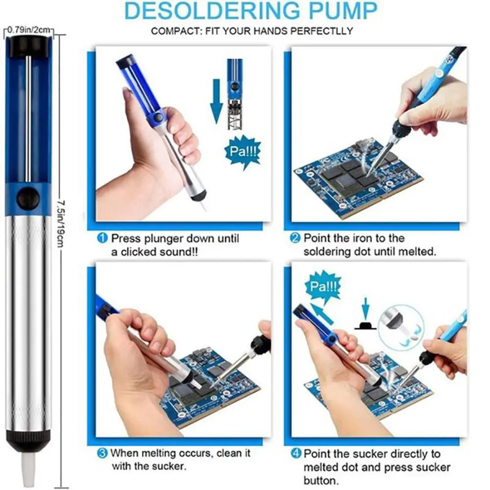 

60W Welding Engraving Tool Internal Heating Electric Soldering Set Temperature With Iron Swith Adjustable A2R4