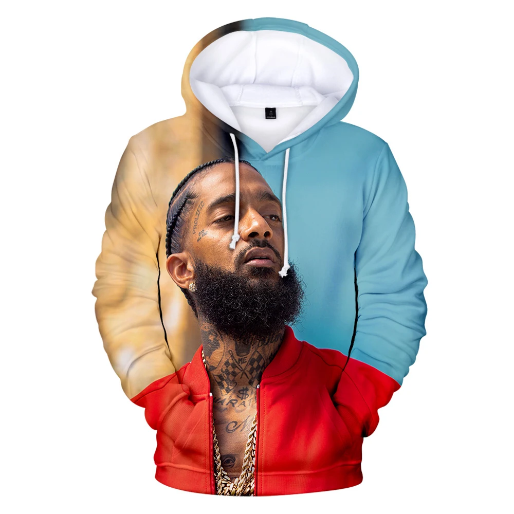 

Nipsey Hussle Hoodie Sweatshirts Plus Size Streetwear Tops Spring Hoodies Men Women Hooded Pullover Nipsey Hussle Track