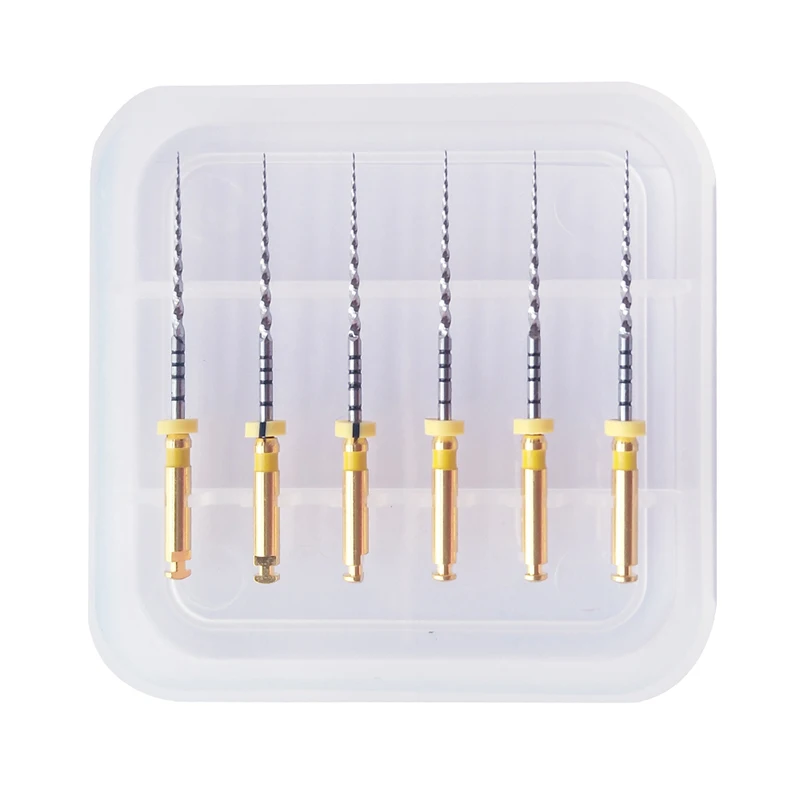 

25mm Dental Super Universal NITI Files SX-F3 Engine Use NiTi Rotary Files 6 pcs/box Dentist Tool Teeth Whitening Material