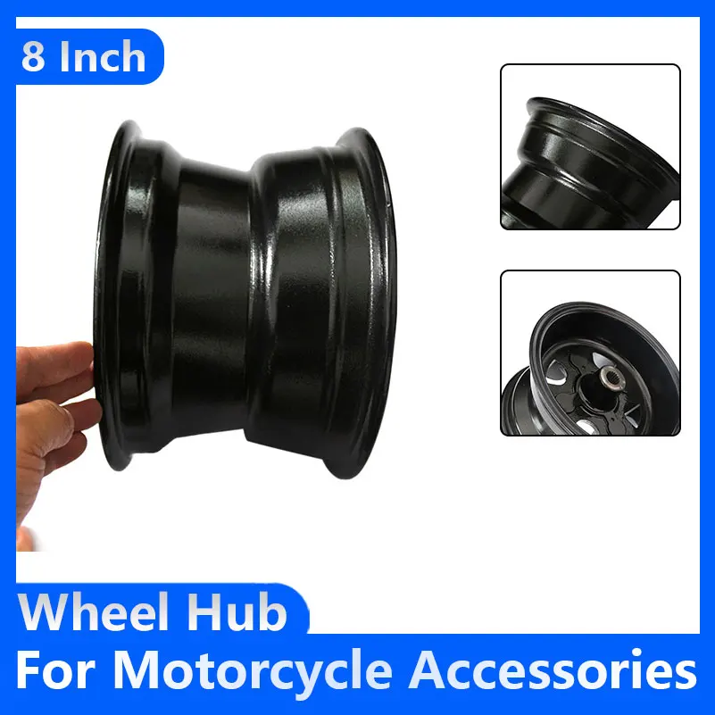 8 Inch Alloy Wheel Hub 8" rims kit for Atv quad ATV karting Monkey motorcycle aluminum alloy rim felly