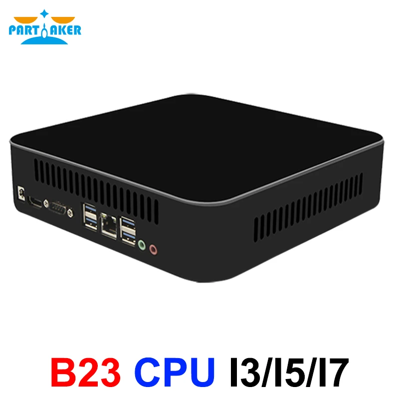 Игровой мини ПК par57 i3/i5/i7/DDR4 8 го поколения настольный компьютер на Windows 10 linux intel