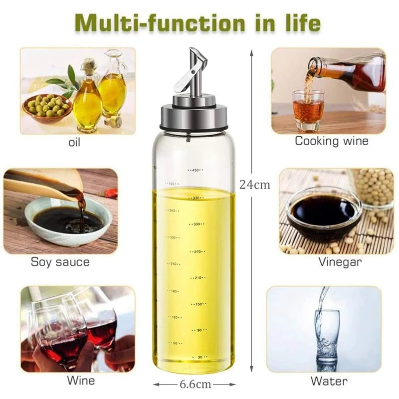 Диспенсер оливкового масла бутылки автоматическое открытие и закрытие масляной