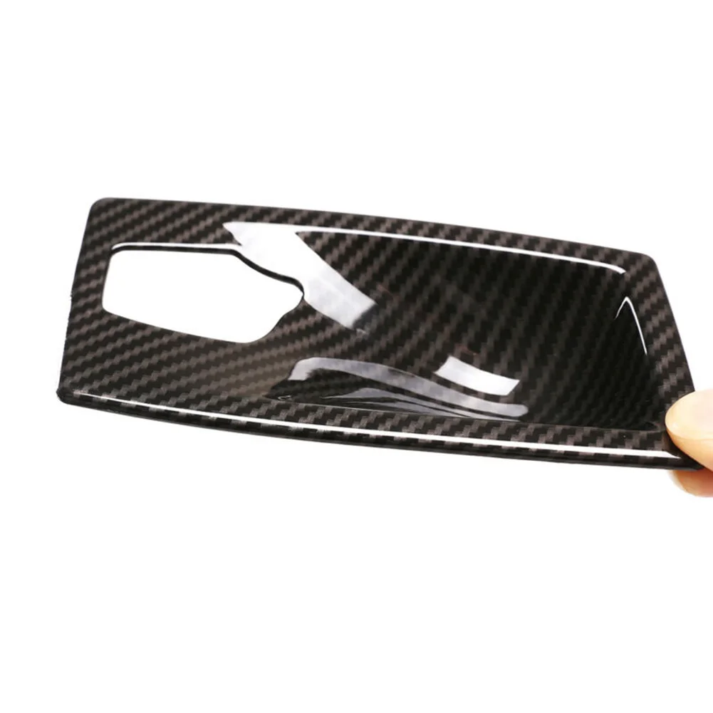 

Car Door Handle Bowl Cover Trim Decoration ABS Black Parts Replacement