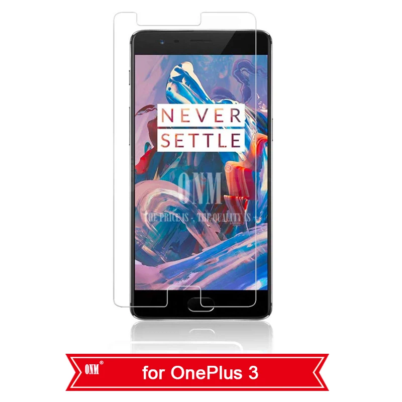 Закаленное стекло 2.5D 0,26 мм 9H для OnePlus 7T 7 6T 6 5T 5 3t 3 Защитная пленка для One Plus 7T 7 6T 6 5T 5 3t 3 - Цвет: for Oneplus 3