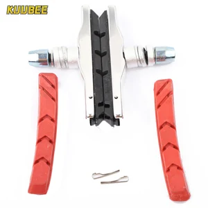 Велосипед V тормозная колодка алюминиевый горный велосипед 2 шт резиновый лист Сменные тормозные колодки V-Тормозная обувь Блоки устройства