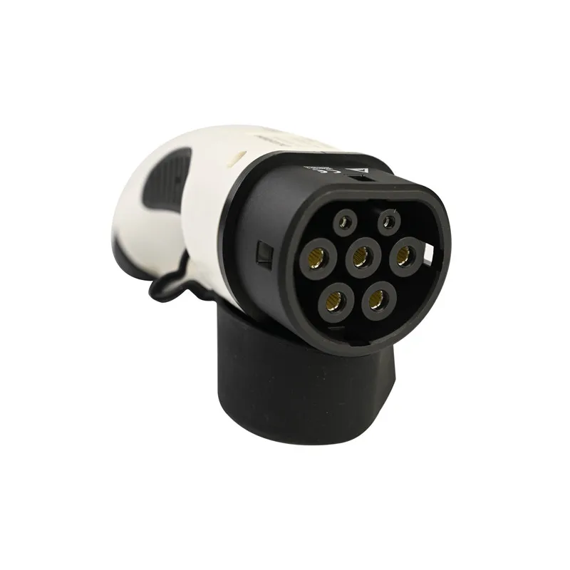 Duosida 16A 32A Тип 2 EV Side IEC62196 Европейская стандартная штепсельная вилка без кабеля