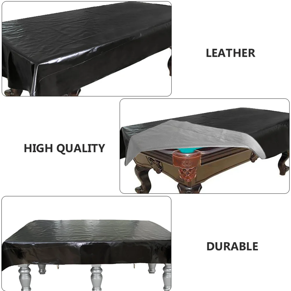 

1pc Leather Protective Table Cover Pool Table Cover Home Sofa Furniture Cover